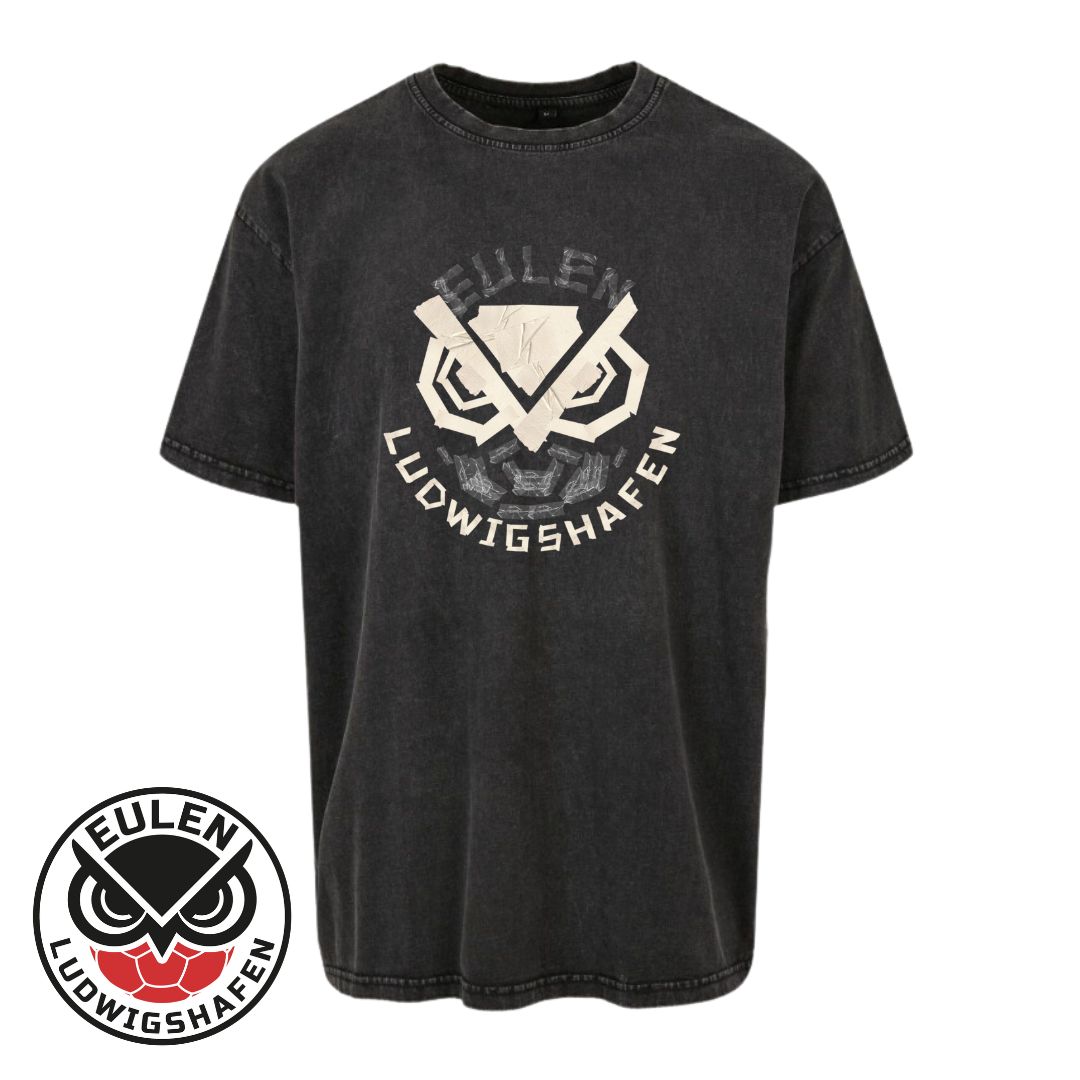 Eulen Ludwigshafen 🦉Eule Tape Style 🤾♂️ Oversized T-Shirt