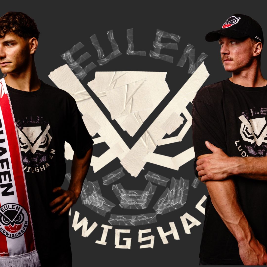 Eulen Ludwigshafen 🦉Eule Tape Style 🤾♂️ Oversized T-Shirt