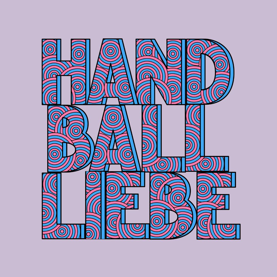 HANDBALLLIEBE 🤡 Freak out Handball  Logo