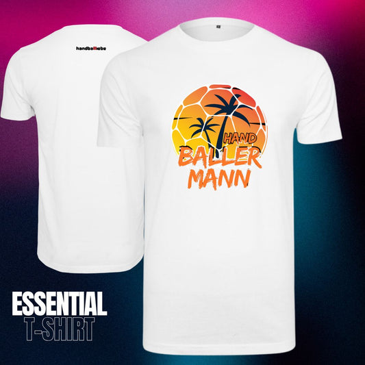 HANDBALLLIEBE 🍻  HandBALLERMANN 🎉 Fun Shirt vorne und hinten