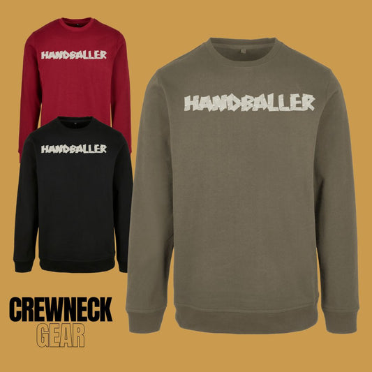 HANDBALLLIEBE 🤾♂️ Handballer Tape Style ❌ Crewneck (3 Farben)