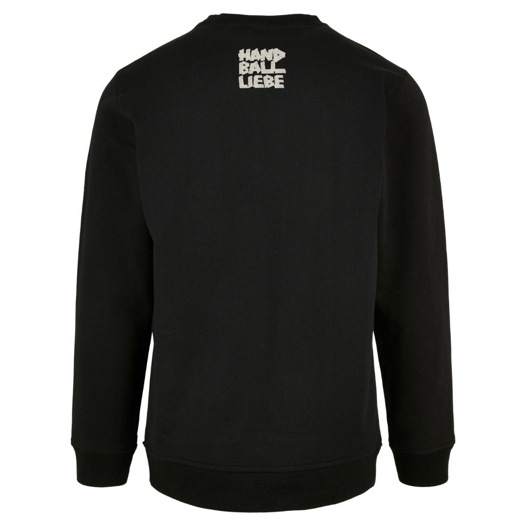 HANDBALLLIEBE 🤾♂️ Handballer Tape Style ❌ Crewneck schwarz back
