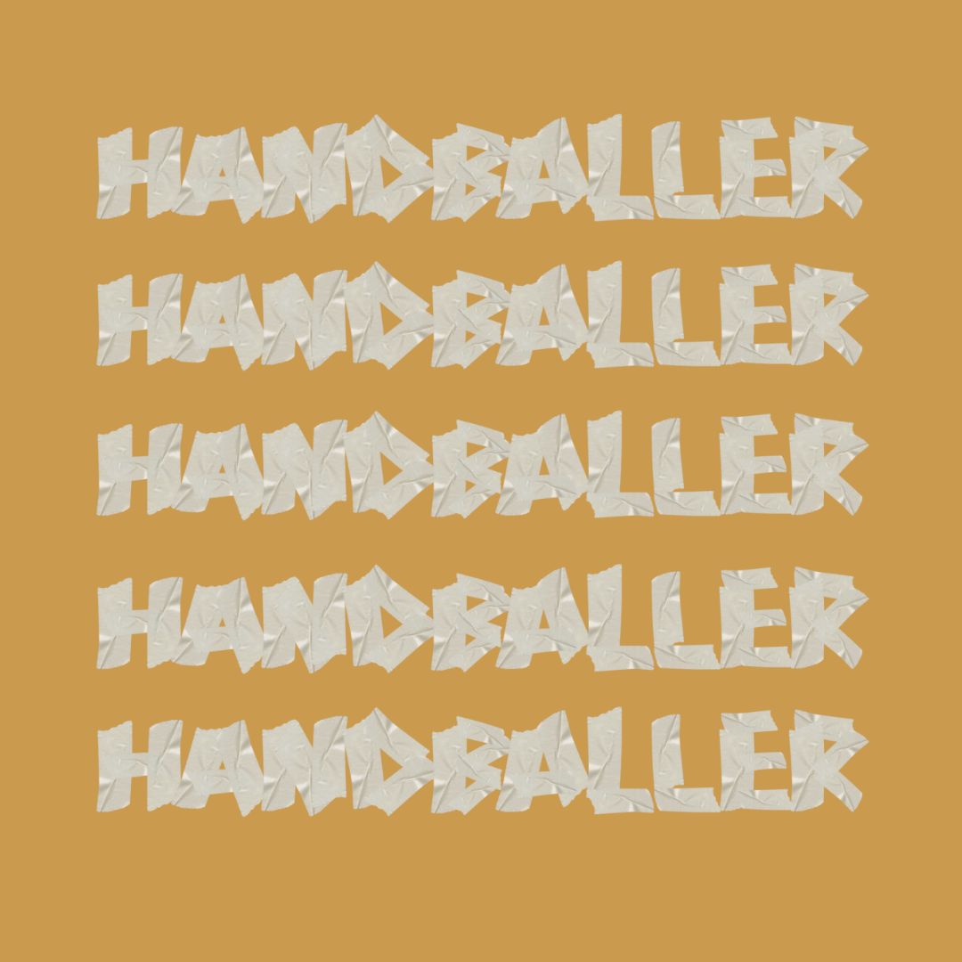 HANDBALLLIEBE 🤾♂️ Handballer Tape Style Logo