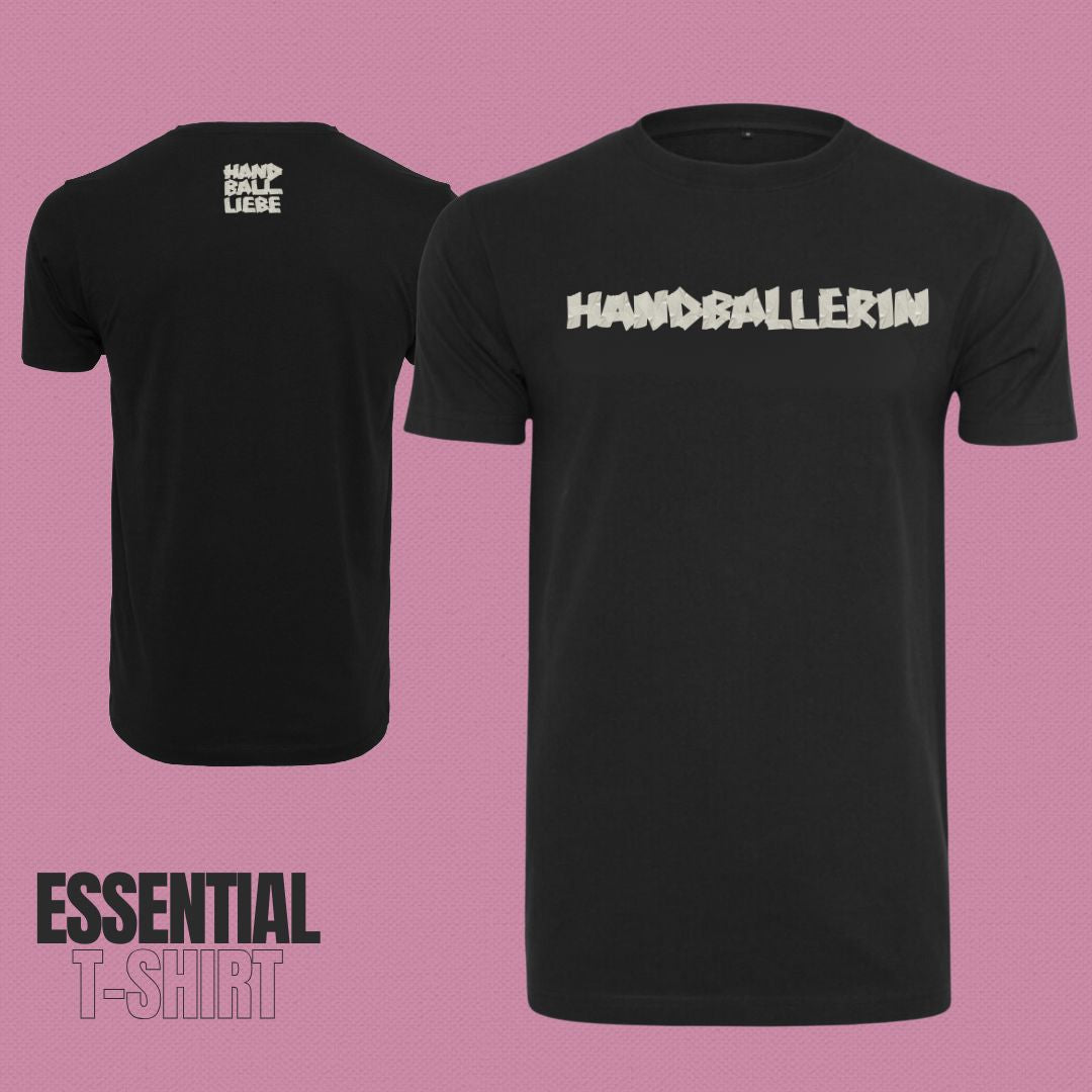 ♀️HANDBALLLIEBE ❤️ Handballerin Tape Style 🤾♀️ Ladies T-Shirt beide Seiten