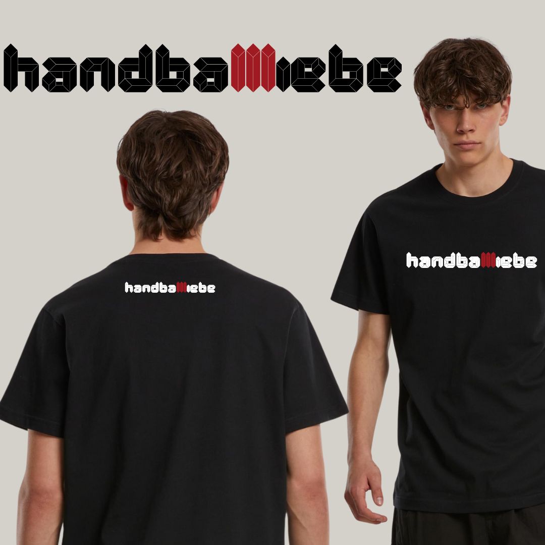 HANDBALLLIEBE 🤾♂️ Logo Signature 🤾♀️ Essential T-Shirt mit Model