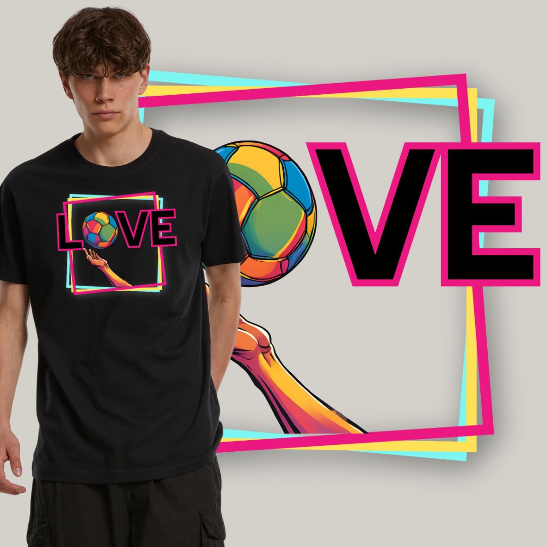 HANDBALLLIEBE ❤️ One Love 🤾♀️ Essential T-Shirt mit Model