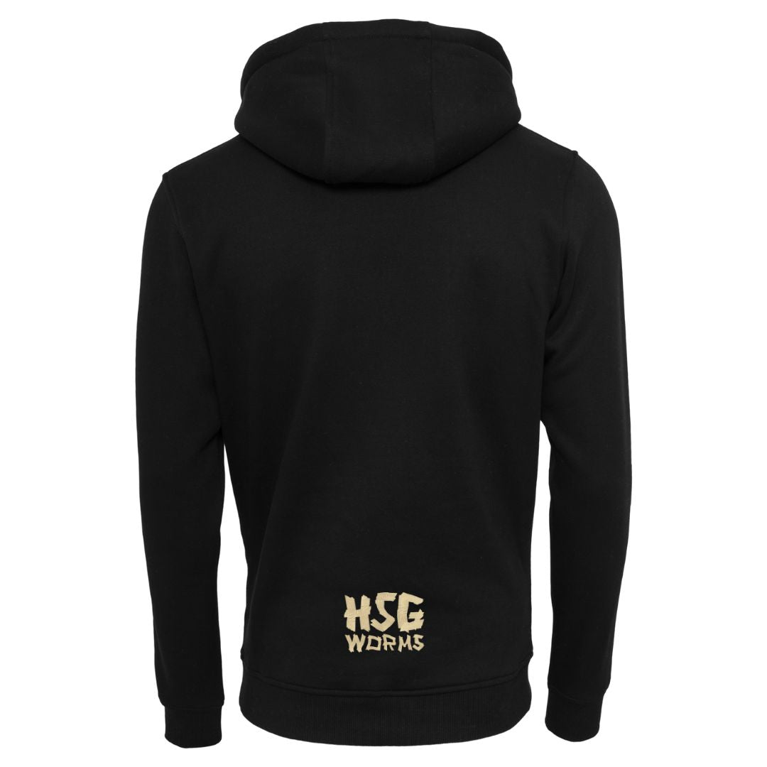 HSG Worms 🐉 Drachen Tape Style 🤾♂️ Baseline Hoodie (Unisex + Kids) back