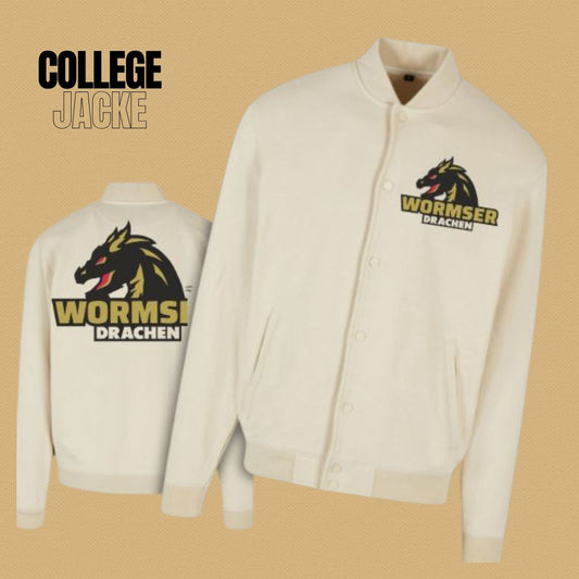 HSG Worms 🐉 Wormser Drachen 🤾♂️ Tonal College Jacke beide Seiten
