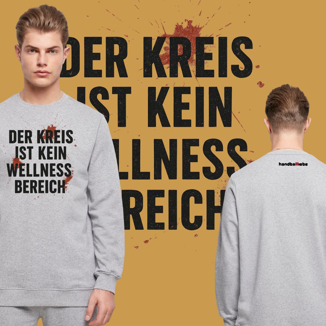 HANDBALLLIEBE 🛀 Wellness für Kreisläufer 🤾♀️ Crewneck