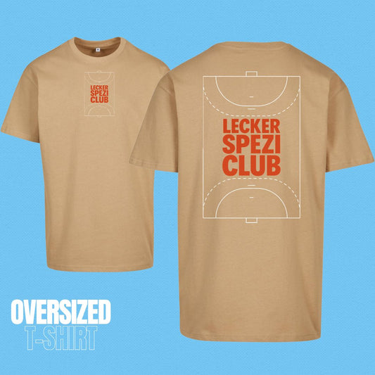 HANDBALLLIEBE 🎉 Lecker Spezi Club 🤾♀️ Oversized T-Shirt