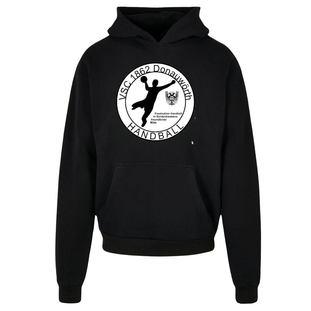 VSC Donauwörth Handball 🤾♂️ Logo 🔵⚪ Baseline Hoodie (Unisex + Kids)
