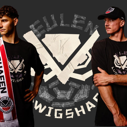 Eulen Ludwigshafen 🦉Eule Tape Style 🤾‍♂️ Oversized T-Shirt