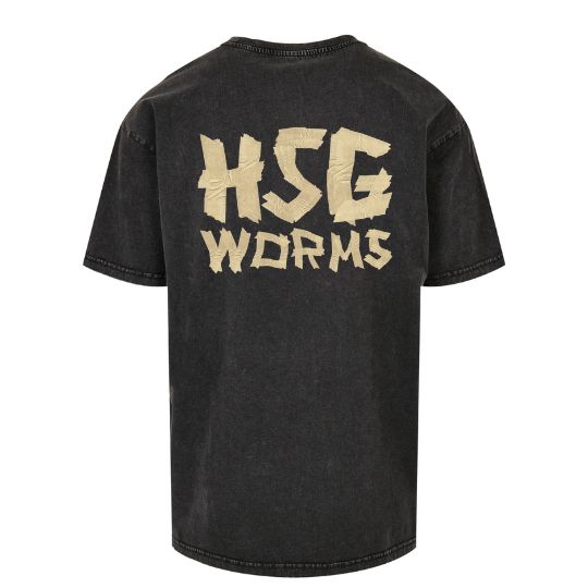 HSG Worms 🐉  DrachenTape Style 🤾‍♂️ Oversized T-Shirt back