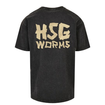 HSG Worms 🐉  DrachenTape Style 🤾‍♂️ Oversized T-Shirt back