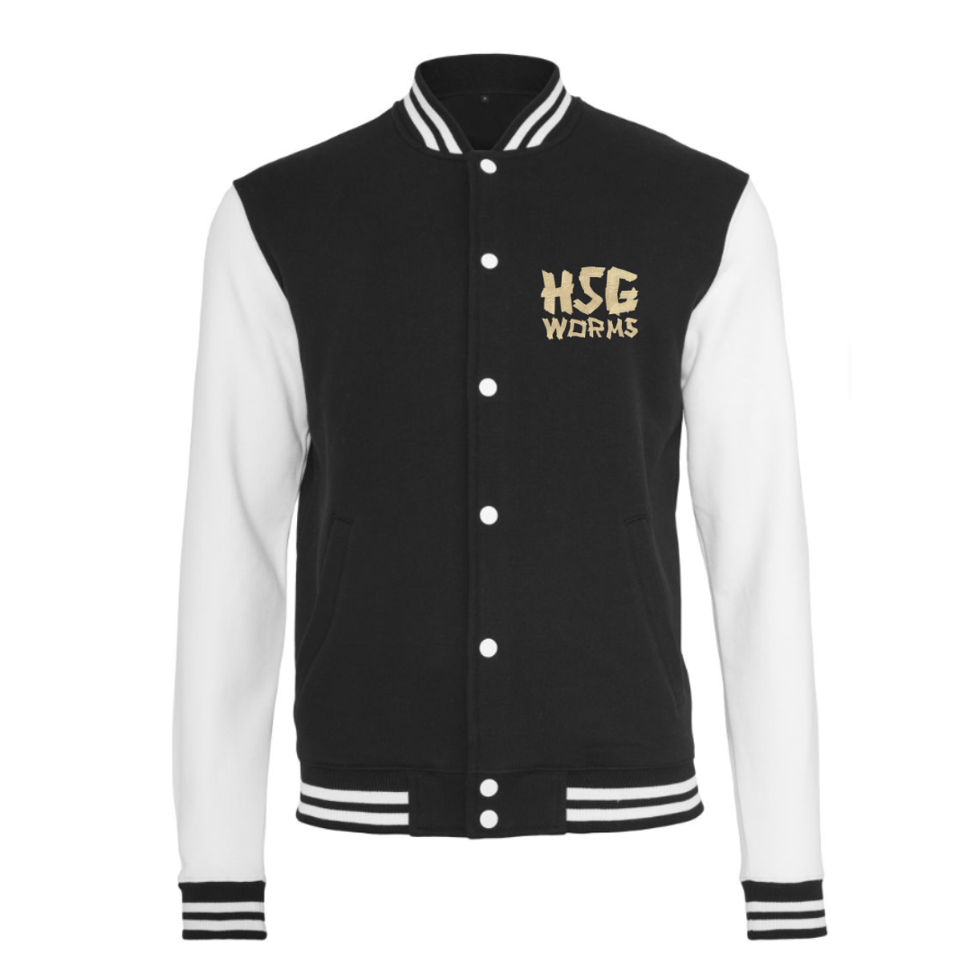 HSG Worms 🐉 Drachen Tape Style 🤾‍♂️ College Jacke front