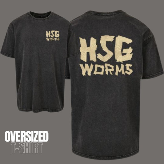 HSG Worms 🐉  Drachen Tape Style 🤾‍♂️ Oversized T-Shirt beide Seiten
