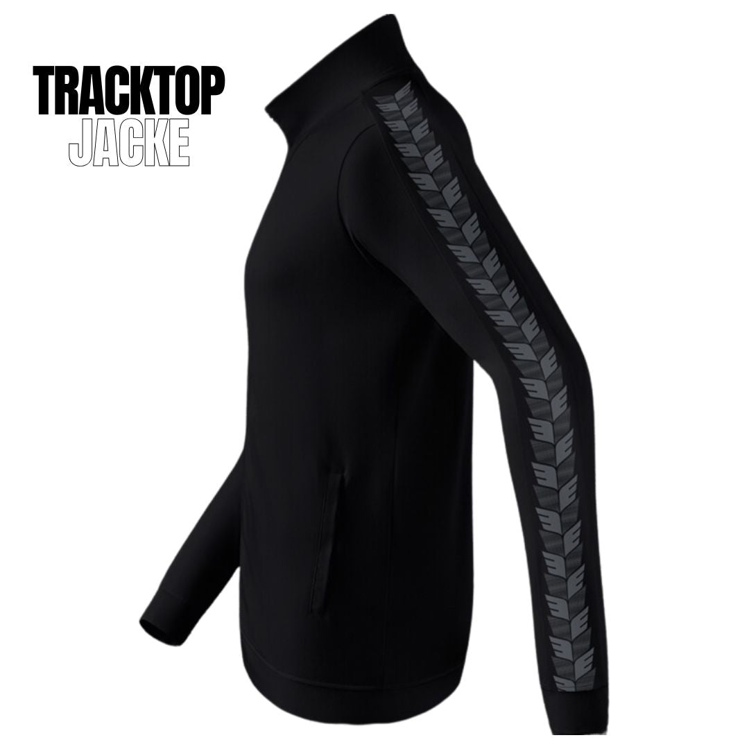 HSG Worms 🐉  ERIMA Essential Team Tracktop Jacke schwarz seite