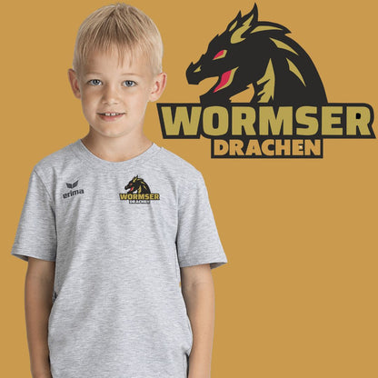 HSG Worms 🐉  ERIMA Kids Essential Team T-Shirt mit Model