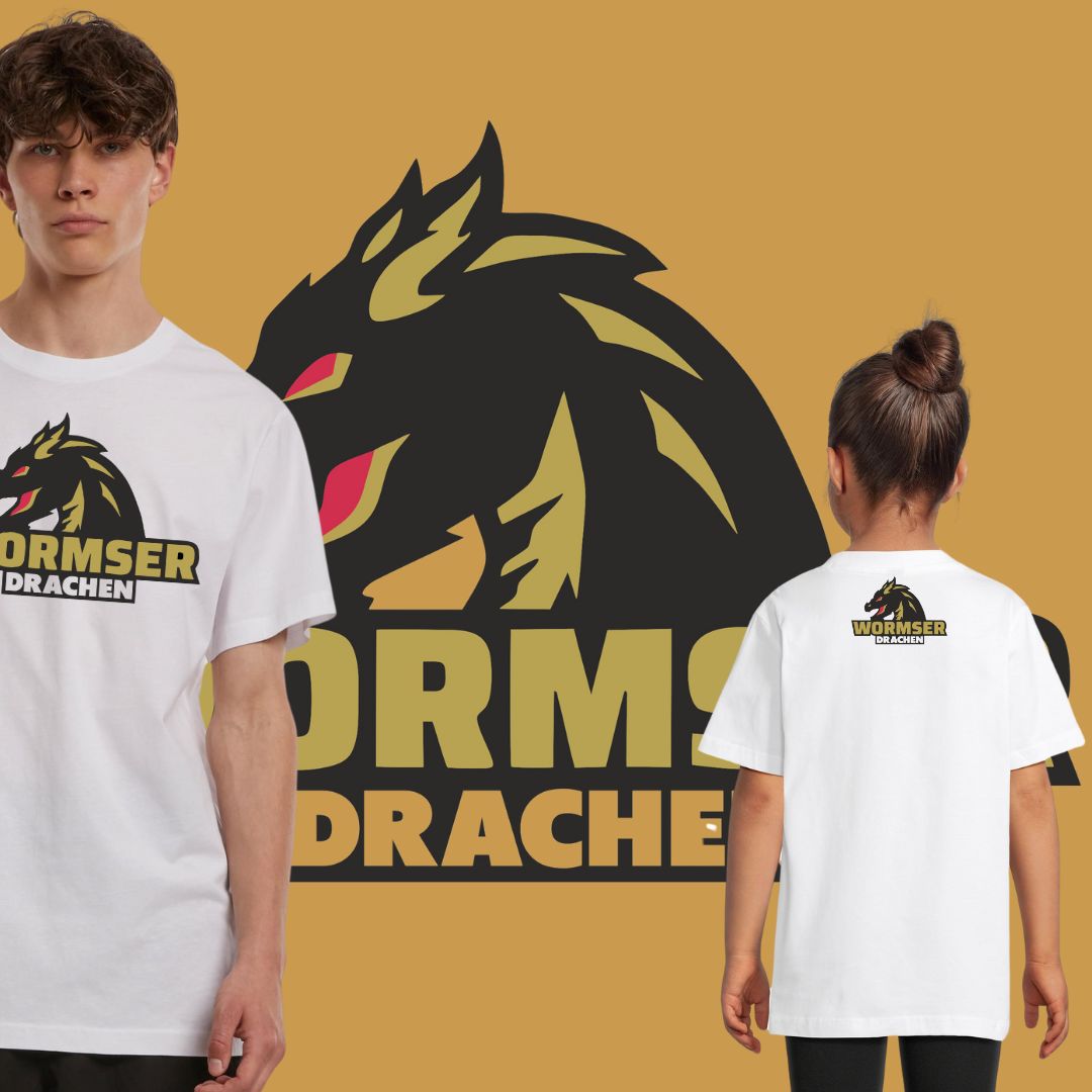 HSG Worms 🐉 Wormser Drachen 🤾‍♂️ Essential T-Shirt (Unisex + Kids) mit Models