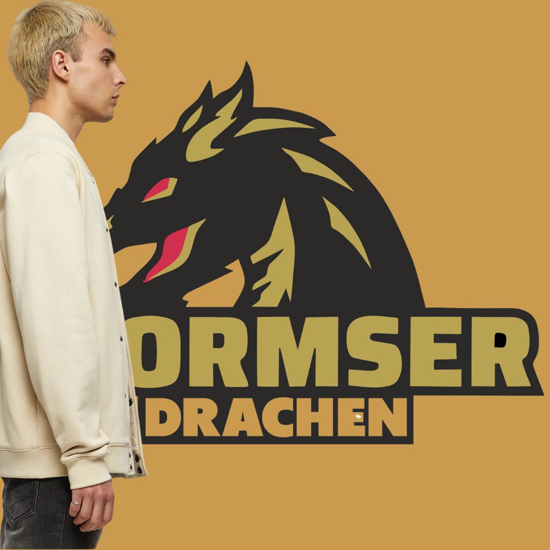 HSG Worms 🐉 Wormser Drachen 🤾‍♂️ Tonal College Jacke mit Model