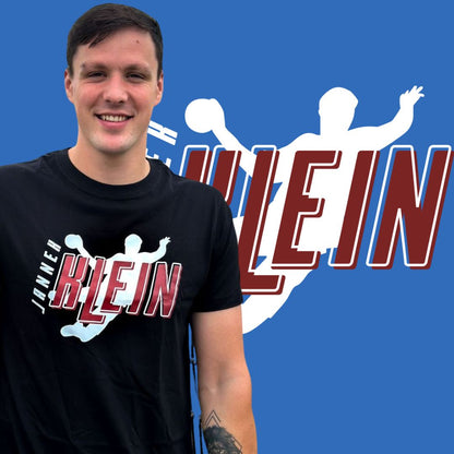 Jannek Klein 🤾‍♂️ Logo Signature 🤾‍♀️ Essential T-Shirt (Unisex + Kids) mit Jannek
