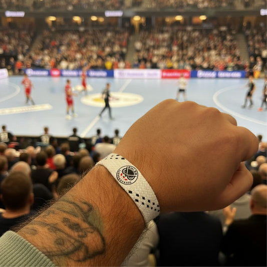 Eulen Ludwigshafen Armband mit Logo 🦉 GAMECODE in Schnürsenkel Optik
