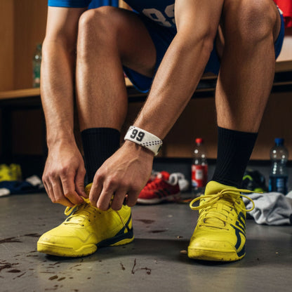 Handball Armband mit Trikotnummer 🤾‍♂️🤾‍♀️ GAMECODE in Schnürsenkel Optik