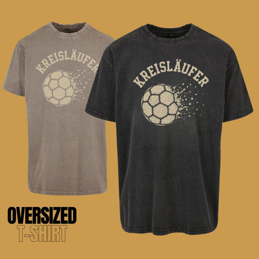 HANDBALLLIEBE ⭕ Kreisläufer 🤾‍♀️ Oversized T-Shirt (2 Farben)