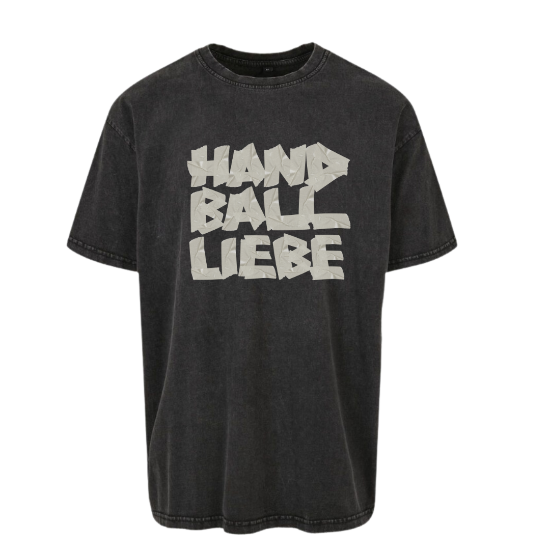 Handballliebe Tape Style "HANDBALLLIEBE" oversized T-Shirt