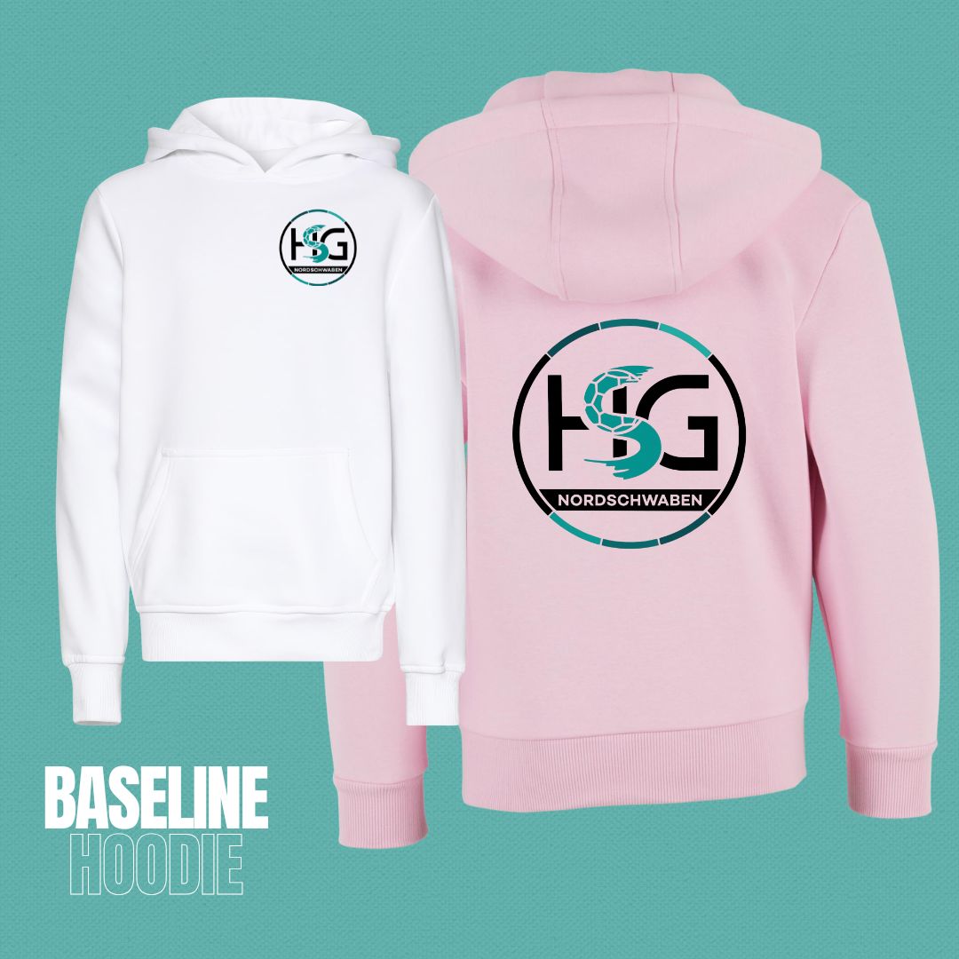 HSG Nordschwaben 🤾‍♂️ Logo 🤾‍♀️ Baseline Hoodie (Unisex + Kids)