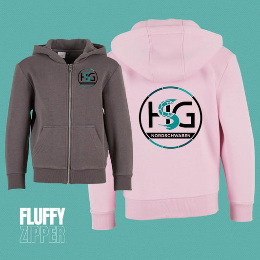 HSG Nordschwaben 🤾‍♂️ Logo 🤾‍♀️ Fluffy Hoody (Unisex + Kids + 2 Farben)