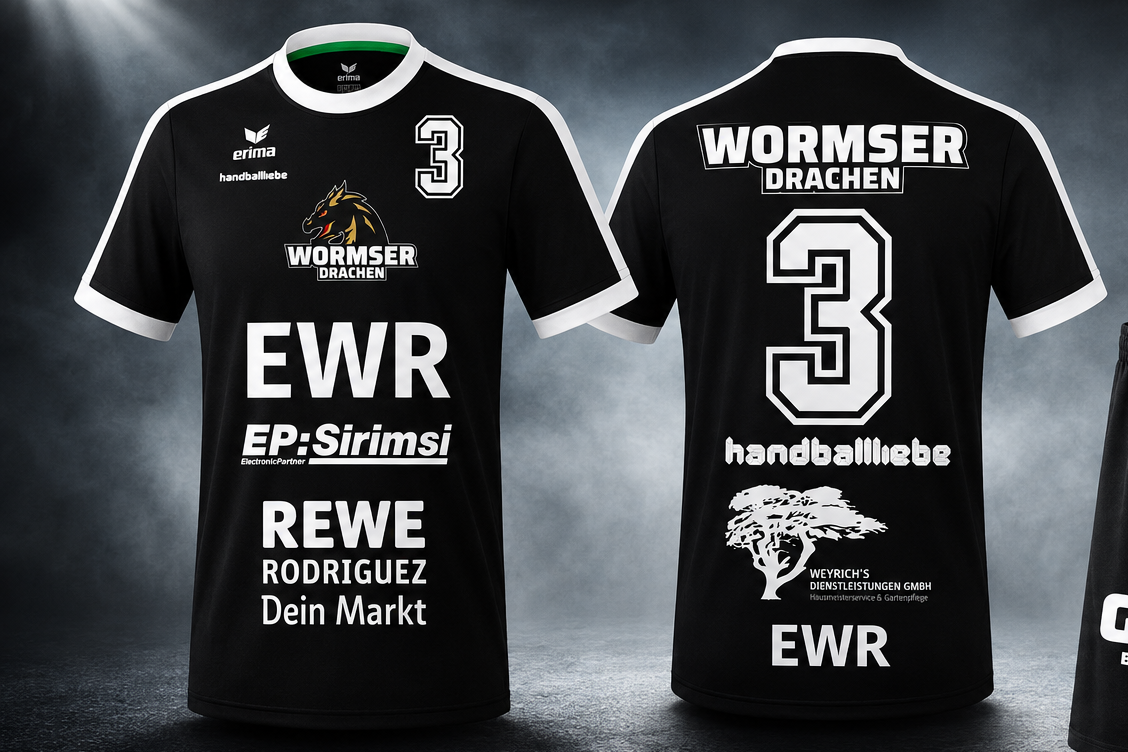 HSG Worms 🐉  ERIMA Trikot 2026/27 🤾‍♂️