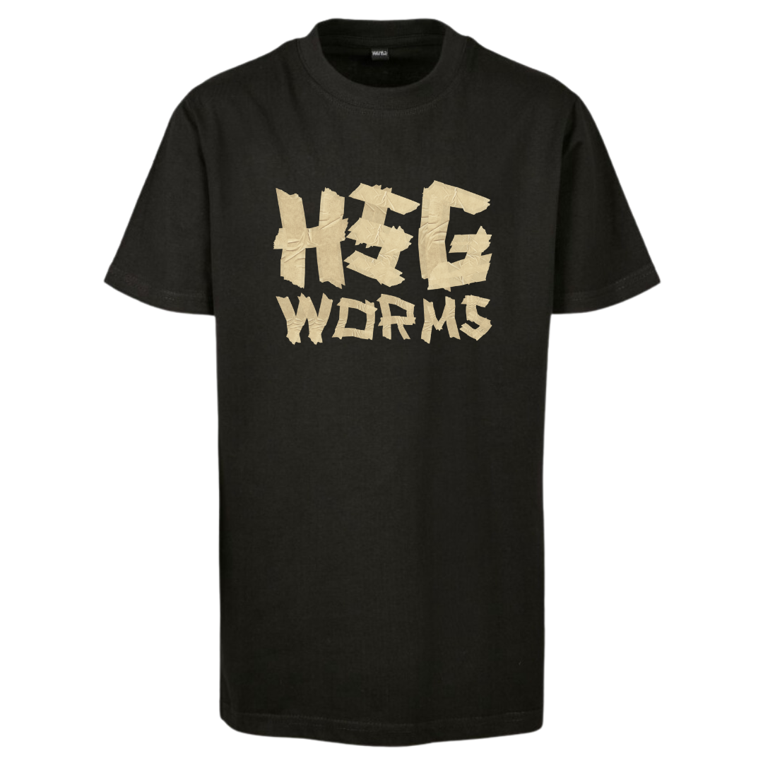 Kids & Unisex HSG Worms "HSG" T-Shirt (Front-Print)