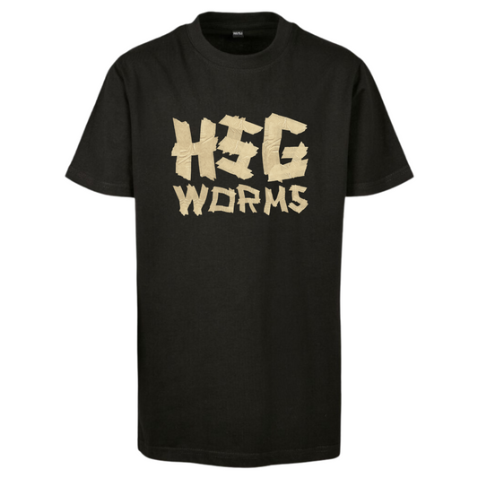 Kids & Unisex HSG Worms "HSG" T-Shirt (Front-Print)