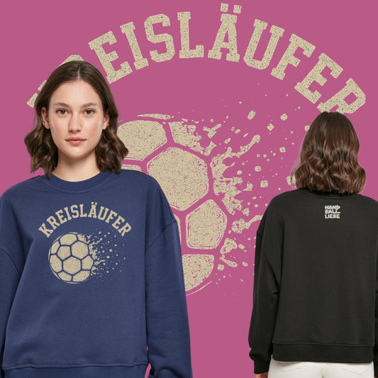 HANDBALLLIEBE ⭕ Kreisläufer 🤾‍♀️ Ladies Crewneck (2 Farben)