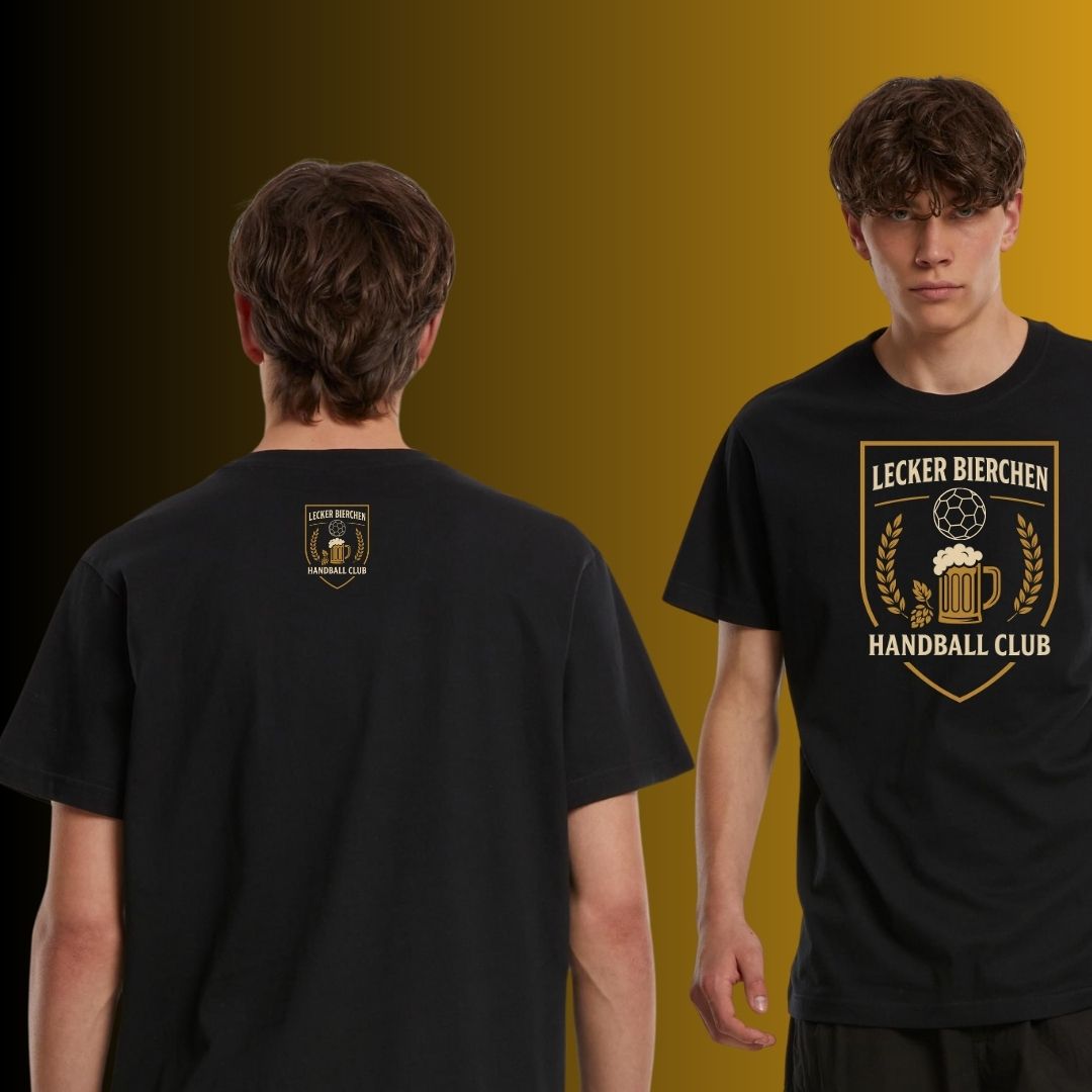 HANDBALLLIEBE 🍻 Lecker Bierchen Club 🤾‍♀️ Essential T-Shirt
