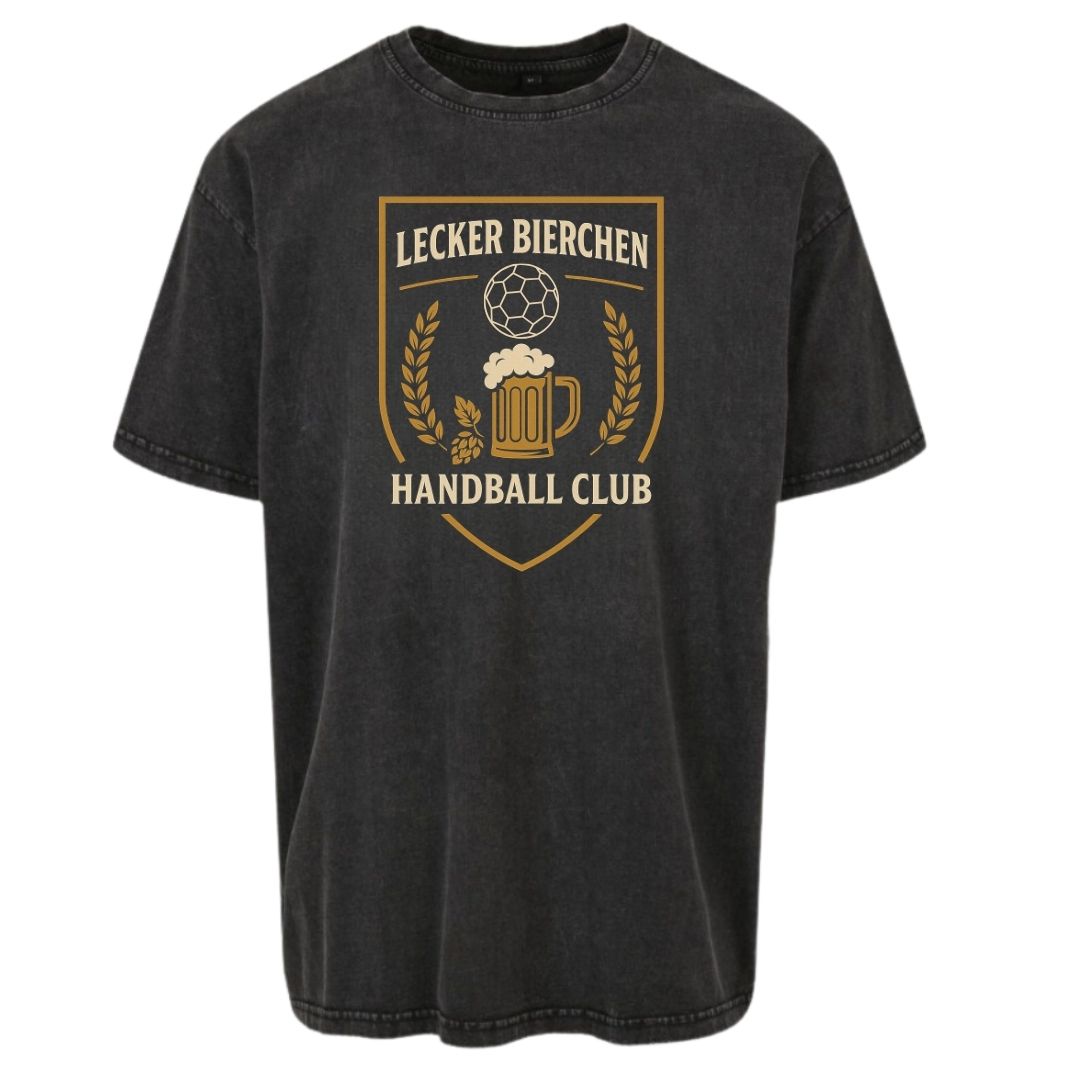 HANDBALLLIEBE 🍻 Lecker Bierchen Club 🤾‍♀️ Oversized T-Shirt