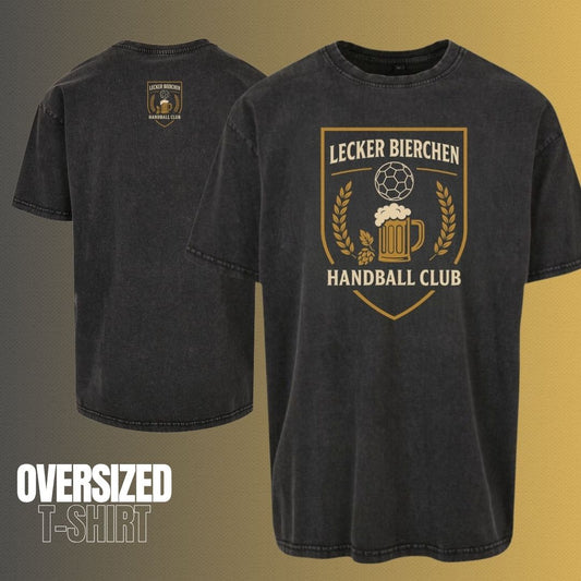 HANDBALLLIEBE 🍻 Lecker Bierchen Club 🤾‍♀️ Oversized T-Shirt