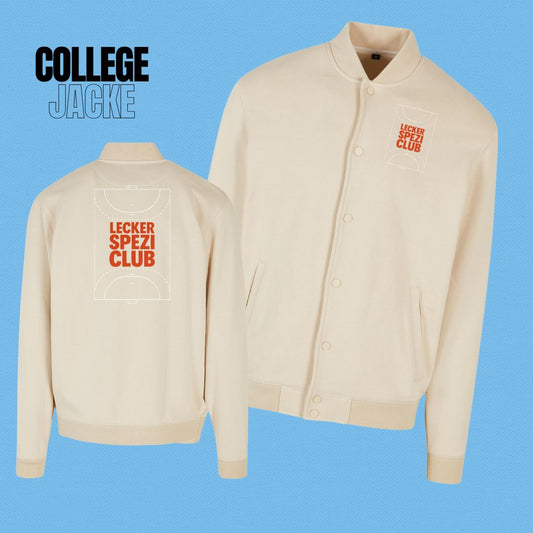 HANDBALLLIEBE 🎉 Lecker Spezi Club 🤾‍♀️ Tonal College Jacke