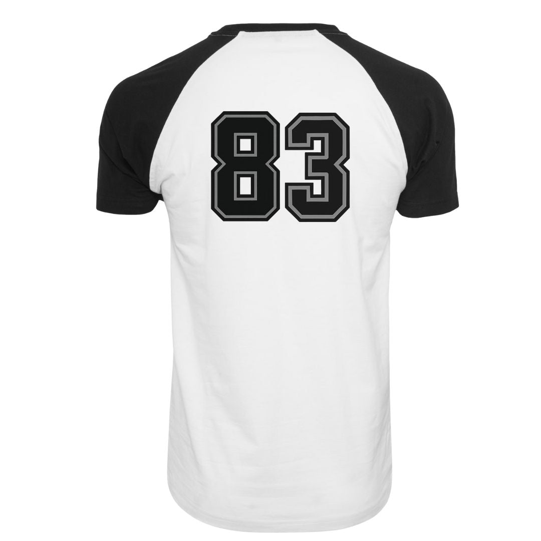 Pierre Busch 🤾‍♂️#83 🤾‍♀️ Raglan Contrast Tee (Unisex)