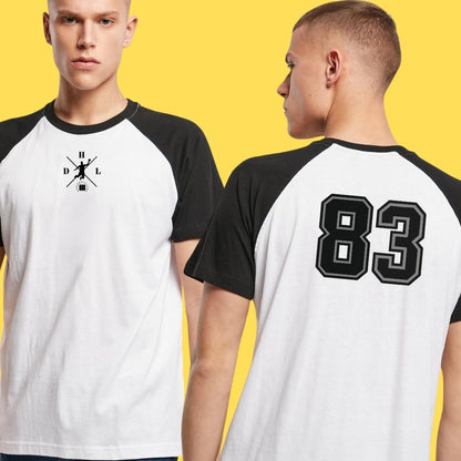 Pierre Busch 🤾‍♂️#83 🤾‍♀️ Raglan Contrast Tee (Unisex)