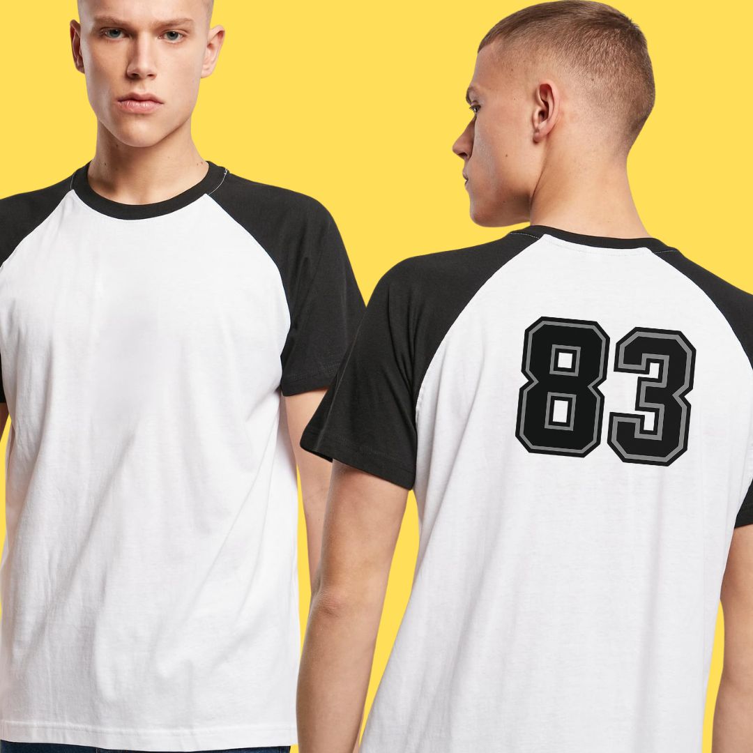 Pierre Busch 🤾‍♂️#83 🤾‍♀️ Raglan Contrast Tee (Unisex)