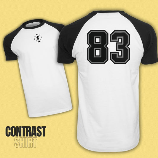 Pierre Busch 🤾‍♂️#83 🤾‍♀️ Raglan Contrast Tee (Unisex)