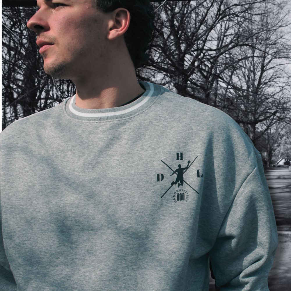 Pierre Busch 🤾‍♂️ Dreher Heber Leger 🤾‍♀️ College Sweat Crewneck (Unisex)