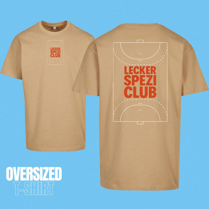 HANDBALLLIEBE 🎉 Lecker Spezi Club 🤾‍♀️ Oversized T-Shirt