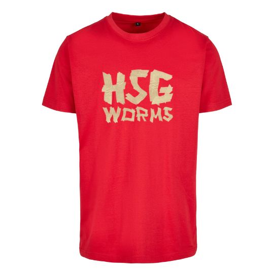 Kids & Unisex HSG Worms "HSG" T-Shirt (2 Farben - Front-Print)