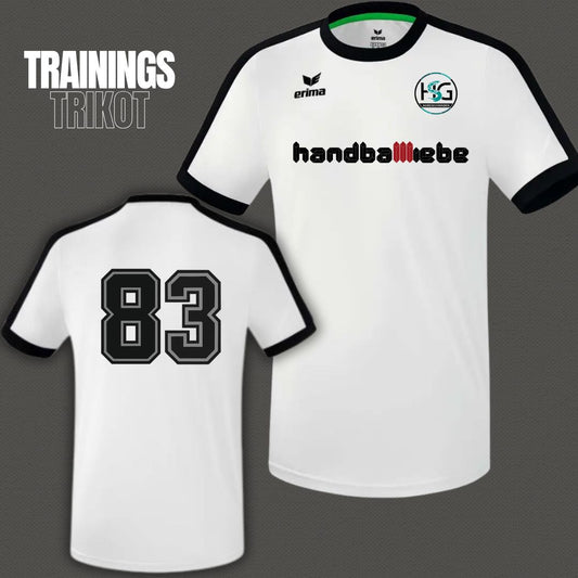 HSG Nordschwaben 🤾‍♂️ HANDBALLLIEBE mit Trikotnummer 🤾‍♀️ Erima Trainings T-Shirt